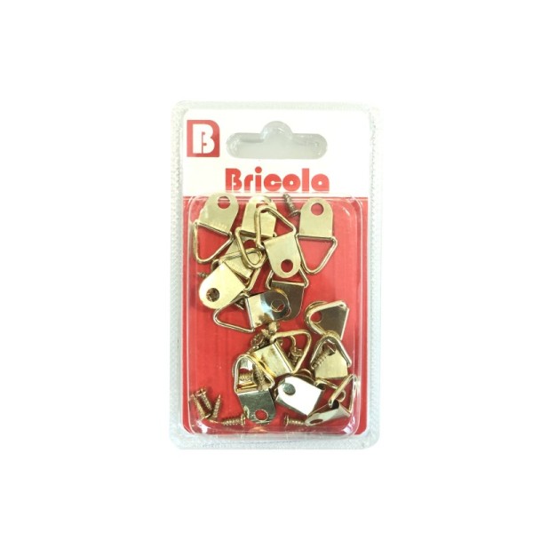 LOT DE 20 CROCHETS CADRE MM BRICOLA