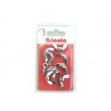 LOT DE 10 ÉCROU À OREILLES M4 BRICOLA BRICOLA - 2