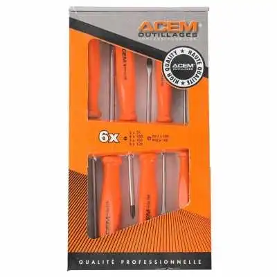 JEUX DE 6 TOURNEVIS ACEM ACEM - 1