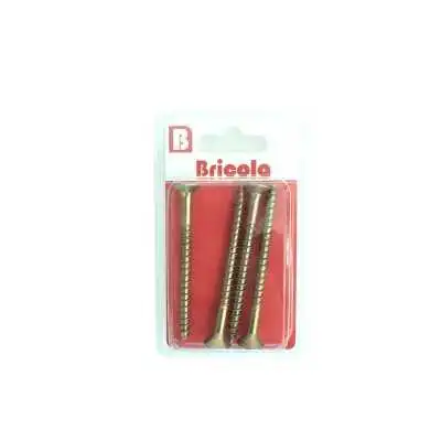 LOT DE 4 VIS BOIS TETE FRAISÉE PLATE 6*70MM BRICOLA BRICOLA - 3