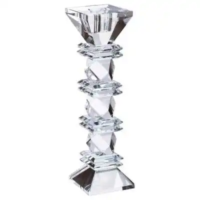 BOUGEOIR EN CRISTAL H.22,5CM ATMOSPHERA ATMOSPHERA - 1