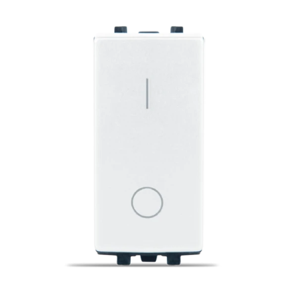 INTERRUPTEUR BIPOLAIRE COUPE COURANT BLANC ALPHA