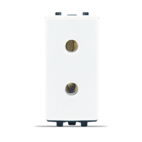 PRISE 2P BLANC ALPHA