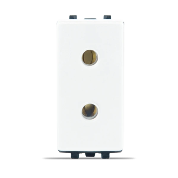 PRISE 2P BLANC ALPHA