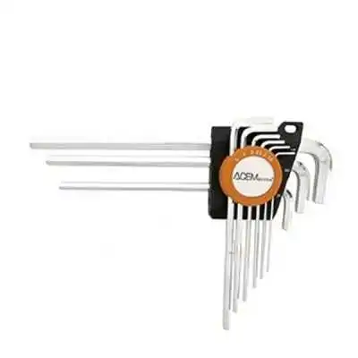 JEU DE 9 CLÉ MALE 6 PANS R3001 ACEM ACEM - 1