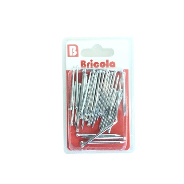 CLOU SANS TETE 40MM 50G ACIER ZINGUE BRICOLA