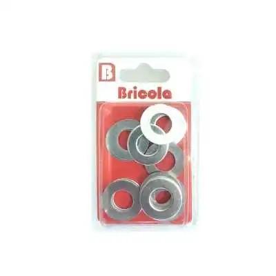LOT DE 12 RONDELLE 12MM ACIER ZINGUE BRICOLA BRICOLA - 1