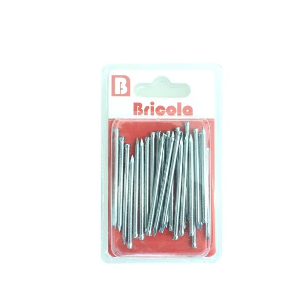 CLOU SANS TETE 50MM 50G ACIER ZINGUE BRICOLA