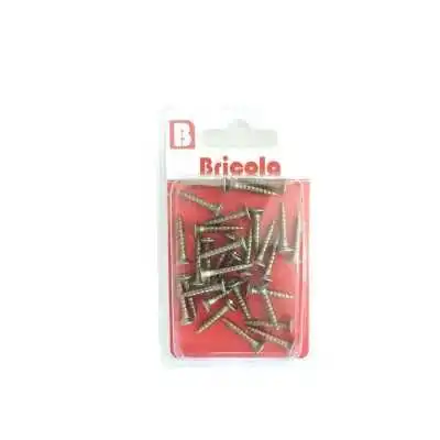 LOT DE 30 VIS BOIS TETE FRAISÉE PLATE 3.5*20MM BRICOLA