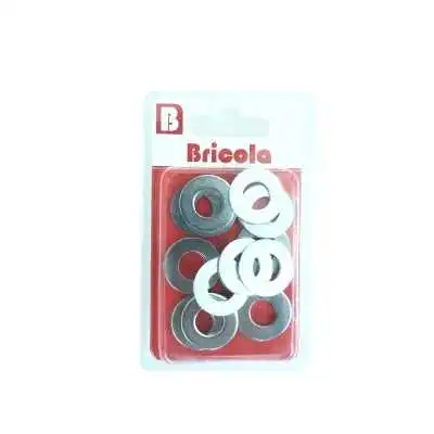 LOT DE 16 RONDELLE 10MM ACIER ZINGUE BRICOLA BRICOLA - 1