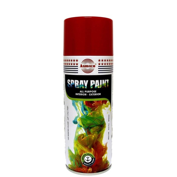 PEINTURE EN SPRAY ROUGE BRIK 400ML ASMACO