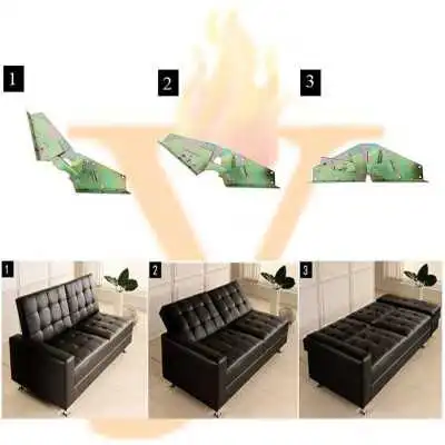 PAIRE MÉCANISME CANAPÉ/LIT RÉGLABLE - 2 PAIRE MÉCANISME CANAPÉ/LIT RÉGLABLE - 2