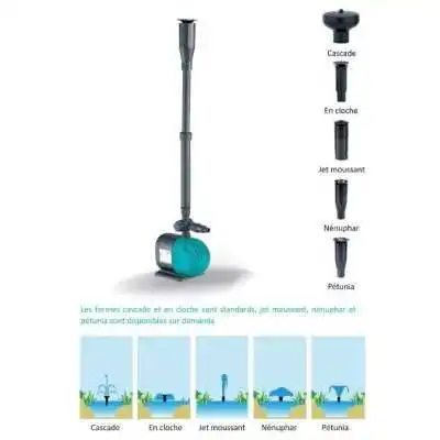 POMPE FONTAINE CORPS EN PLASTIQUE XKF-95P LEO LEO - 3