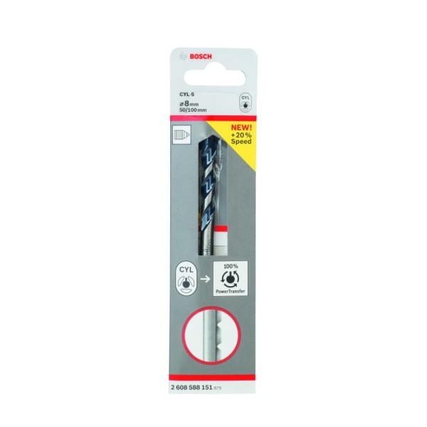 FORET GRANITE 8*150MM CYL-5 BOSCH