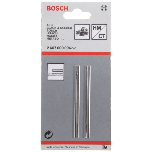 LAME RABOT PM 2 PIECES BOSCH