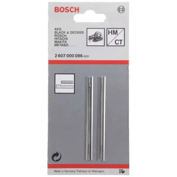 LAME RABOT PM 2 PIECES BOSCH