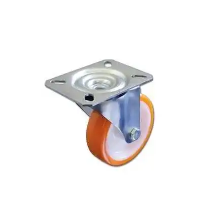 ROULETTE PIVOTANTE À PLATINE 80MM EN POLYURETHANE ACEM ACEM - 1