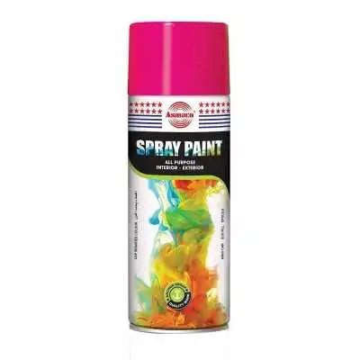 PEINTURE EN SPRAY ROSE 400ML ASMACO ASMACO - 1