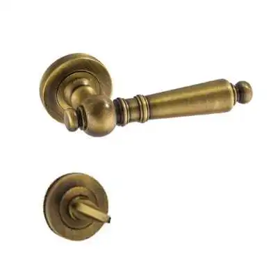 POIGNÉE DE PORTE GURZ CONDAMNATION BRONZE DOGANLAR DOGANLAR - 1