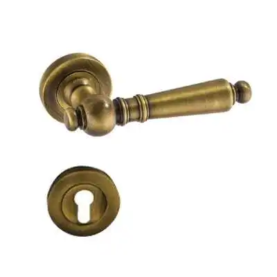 POIGNÉE DE PORTE GURZ GRAND TROU BRONZE DOGANLAR DOGANLAR - 1