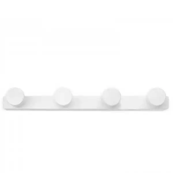 PORTE VÊTEMENT MURAL 4 TÊTES EN PLASTIQUE LUXPLAST