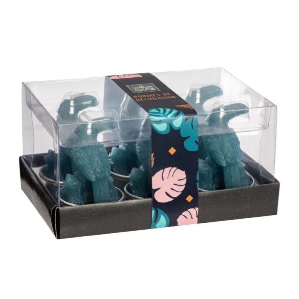 LOT DE 6 BOUGIES TOUCAN ATMOSPHERA