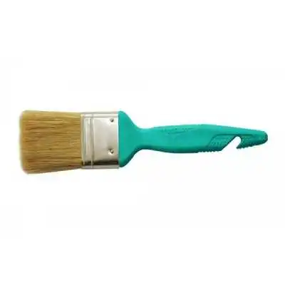 PINCEAU PLAT N°60 MANCHE EN PLASTIQUE CRISTAL CRISTAL - 1