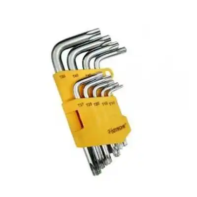 SET DE 9 CLÉS MÂLES TORX COURT 260708 HOTECHE