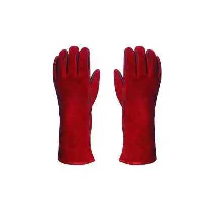 GANTS EN CUIR TAILLE XL ROUGE POWER - 1