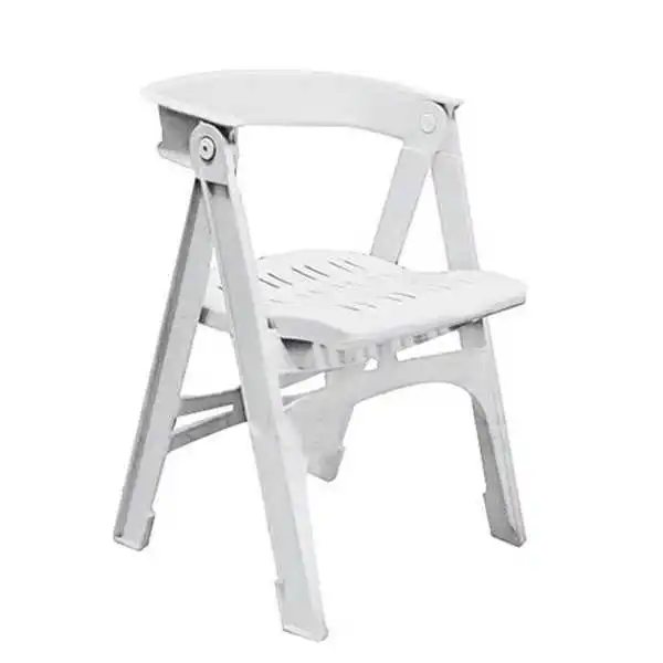 CHAISE PLIANTE RIMEL BLANC SOTUFAB PLAST