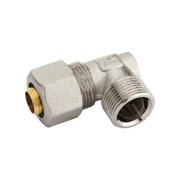 RACCORD COUDE PEX20 20/27 MALE PORTE PURG SOPAL