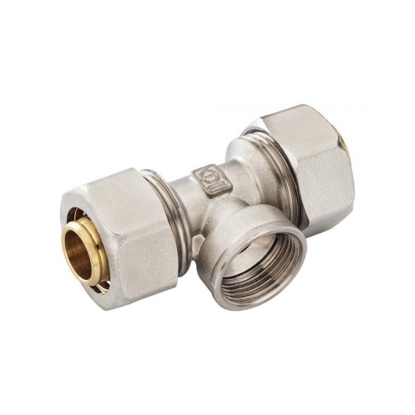 RACCORD EN T PEX16 15/21 FEMELLE SOPAL