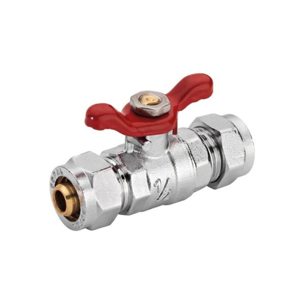 VANNE 15/21 PEX16 AVEC PAPILLON SOPAL