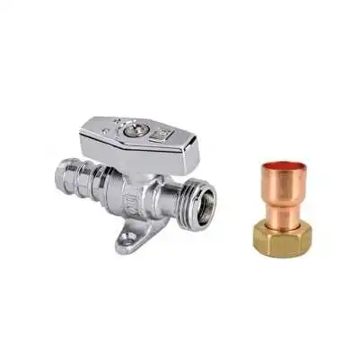 VANNE GAZ 15/21 B16 CAOUTCHOUC SOPAL SOPAL - 1