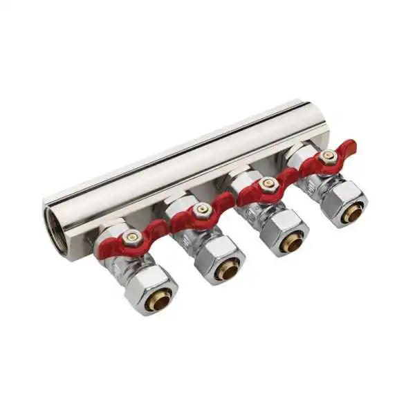 COLLECTEUR PROFILÉ 4 VANNES 1" VBS3/4 MF PEX20 SOPAL