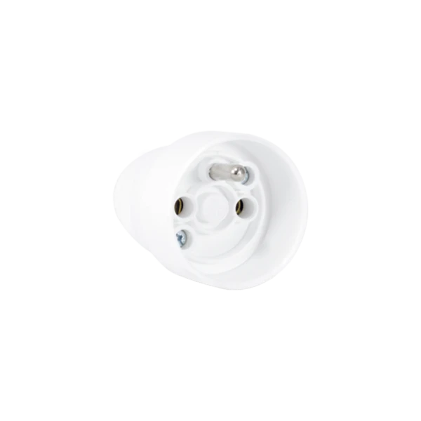 FICHE FEMELLE 2 POLES+TERRE 16A SANS ANNEAU BLANCHE STIEL