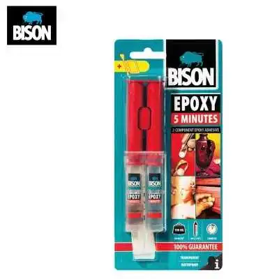 COLLE ÉPOXY RAPIDE 5 MINUTES KIT 24ML BISON BISON - 2
