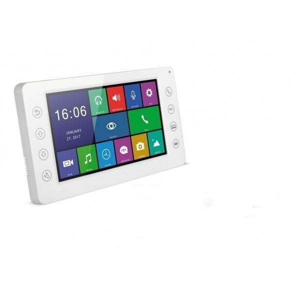 VIDEOPHONE ANGELA X2 MONITEUR BLANC 7'' SOMEF