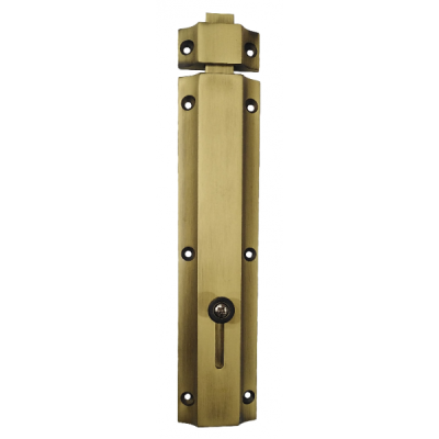 VERROU ALUMINUM COULISSE 250MM BRONZE DOGANLAR DOGANLAR - 1