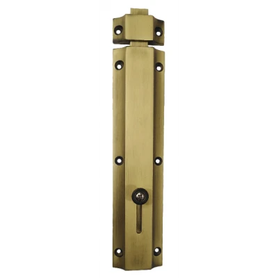 VERROU EN ALUMINIUM À COULISSE 250MM BRONZE DOGANLAR DOGANLAR - 1