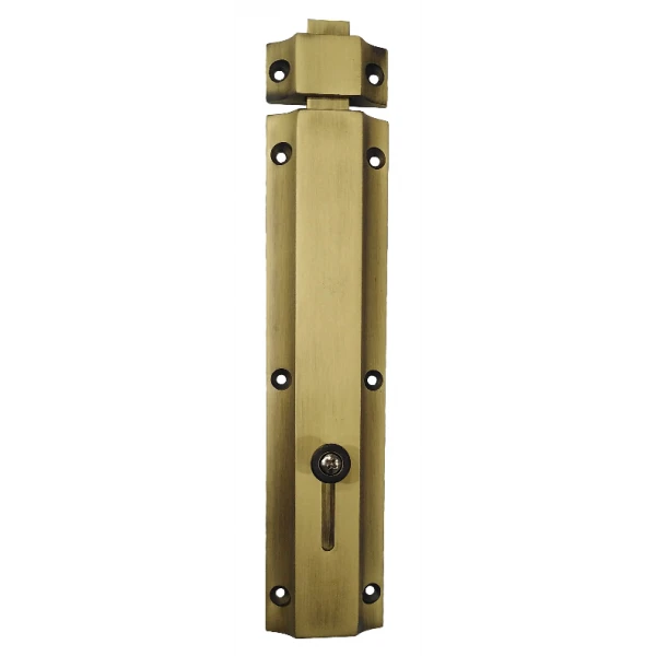 VERROU EN ALUMINIUM À COULISSE 250MM BRONZE DOGANLAR