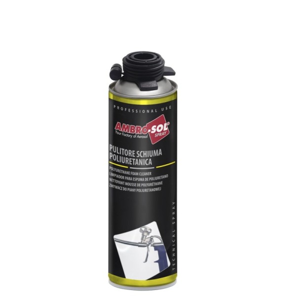 NETTOYANT MOUSSE DE POLYURÉTHANE 400ML AMBROSOL