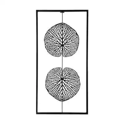 DÉCORATION MURALE 2 FEUILLES EN MÉTAL 30.5X61CM ATMOSPHERA ATMOSPHERA - 1