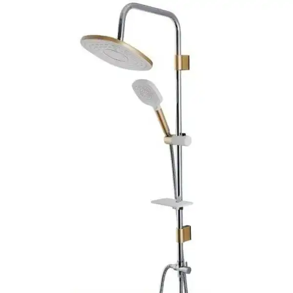 COLONNE DE DOUCHE BLANC/DORÉ TLCR1003 DIAMOND