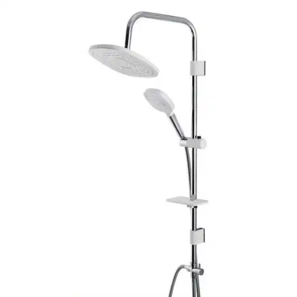 COLONNE DE DOUCHE BLANC/SILVER TLCR1006 DIAMOND