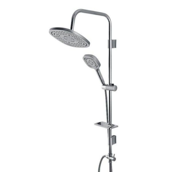 COLONNE DE DOUCHE CHROMÉE TLCR1007 DIAMOND
