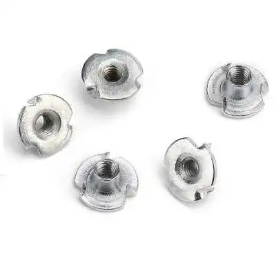 LOT DE 5 ÉCROUS À GRIFFES M4 ZINGUÉ BRICOLA BRICOLA - 1
