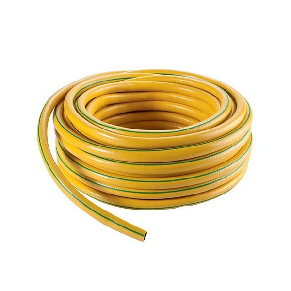 TUYAU D'ARROSAGE Ø15MM VERT/JAUNE 25M JOLLY