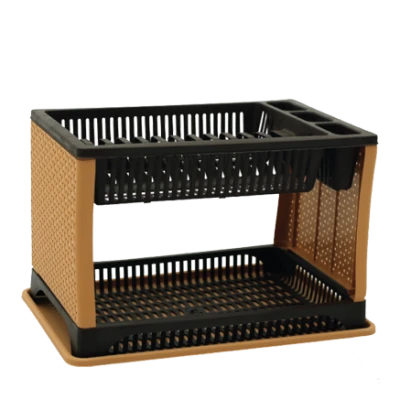 PORTE ASSIETTE ROTIN 2 É TAGES SOFPRINCE SOFPINCE - 1