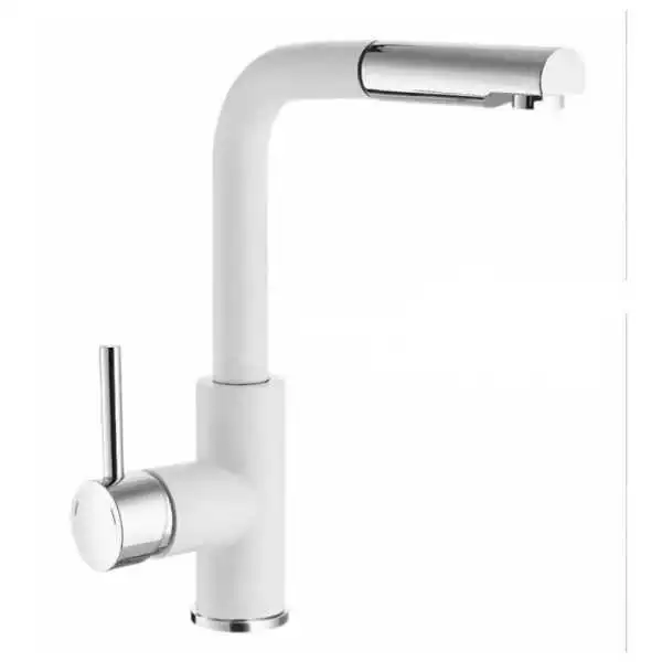 MITIGEUR ÉVIER TINA BLANC AXIS